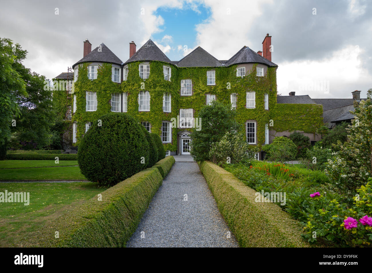 Irlanda Kilkenny, il maggiordomo Casa e giardino Foto Stock