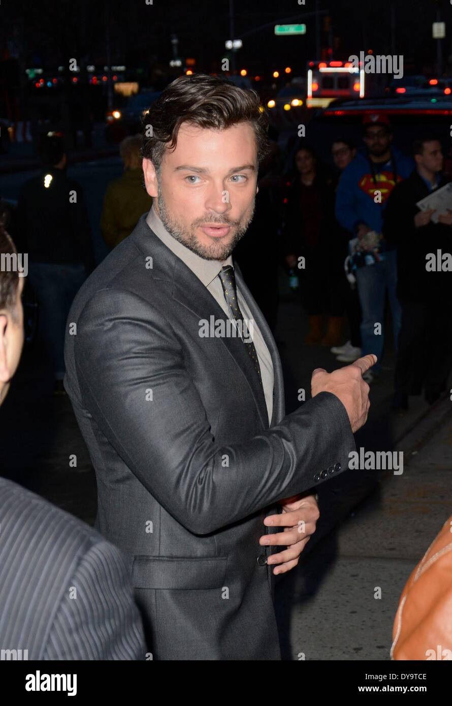 New York, NY, STATI UNITI D'AMERICA. Decimo Apr, 2014. Tom Welling presso gli arrivi per il progetto di giorno Premiere, Landmark Sunshine Cinema, New York, NY Aprile 10, 2014. Credito: Derek Storm/Everett raccolta/Alamy Live News Foto Stock