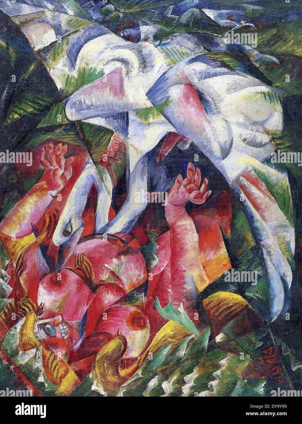 Otto Dix Leda Foto Stock