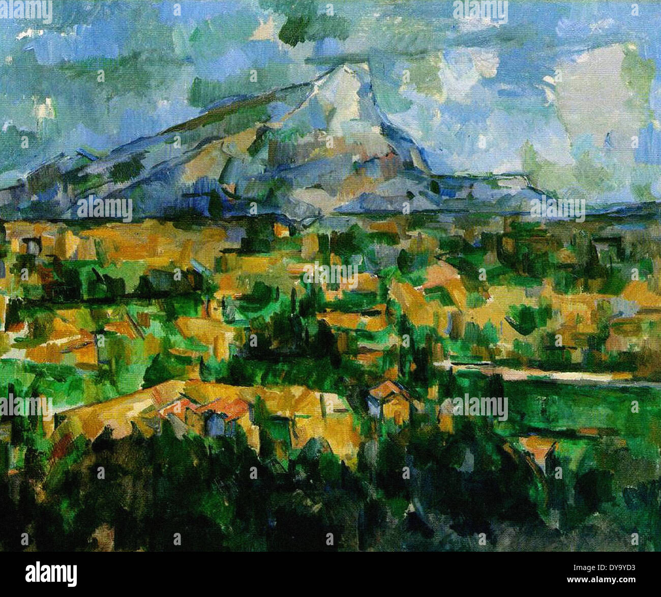 Paul Cezanne Mont Sainte-Victoire 3 Foto Stock