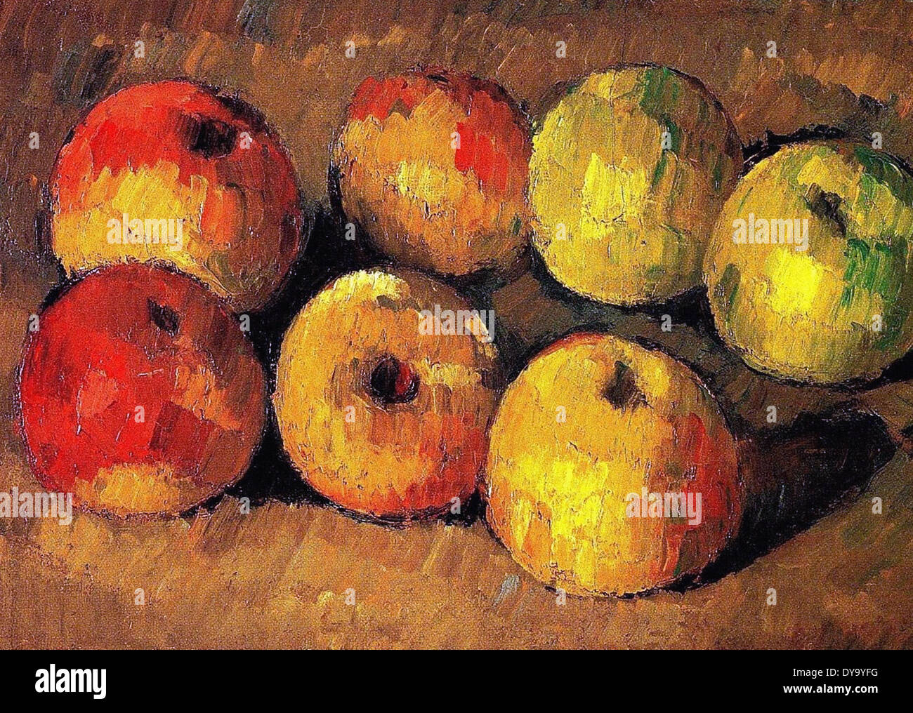 Paul Cezanne mele 2 Foto Stock
