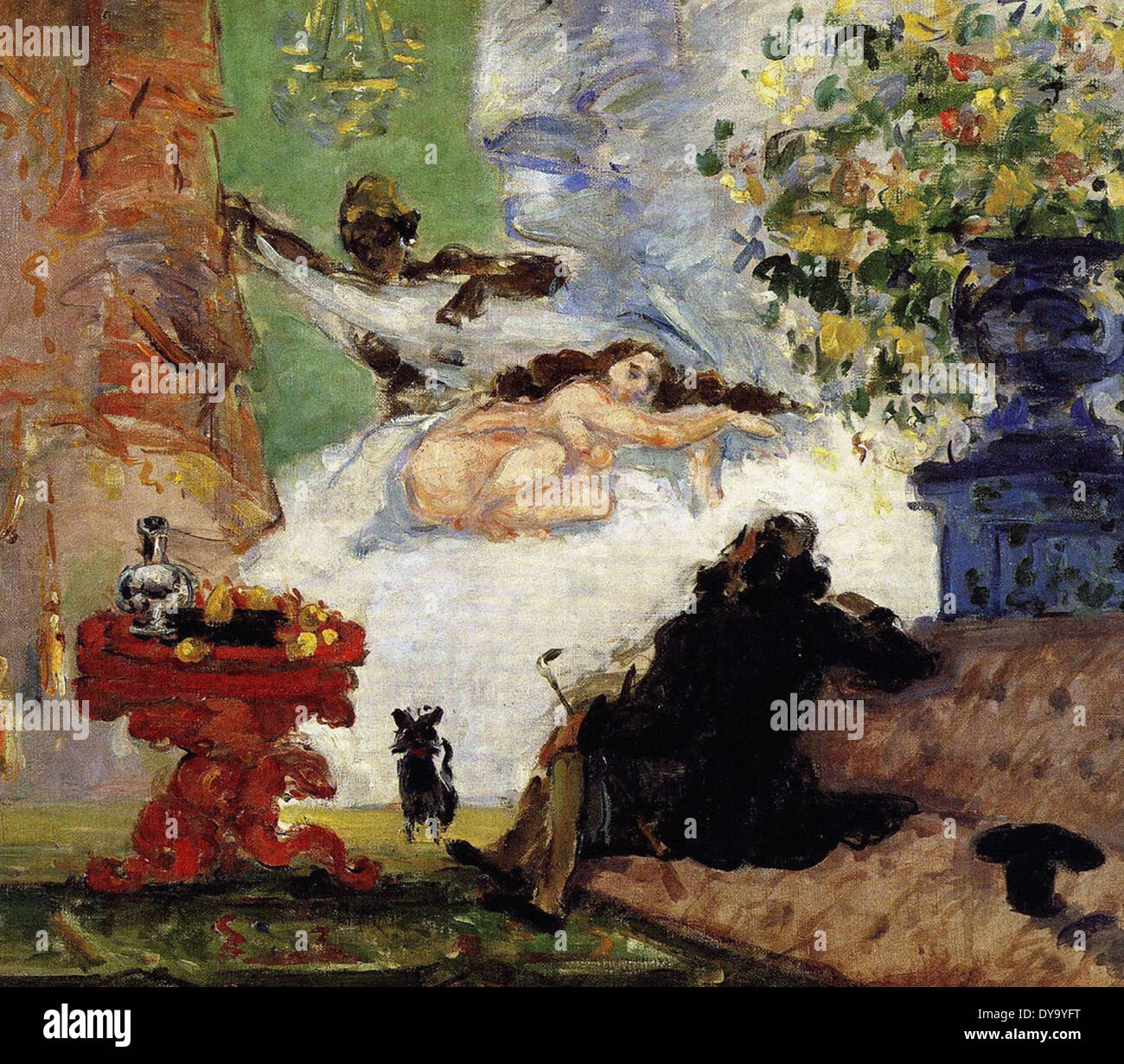 Paul Cezanne moderna Olympia Foto Stock