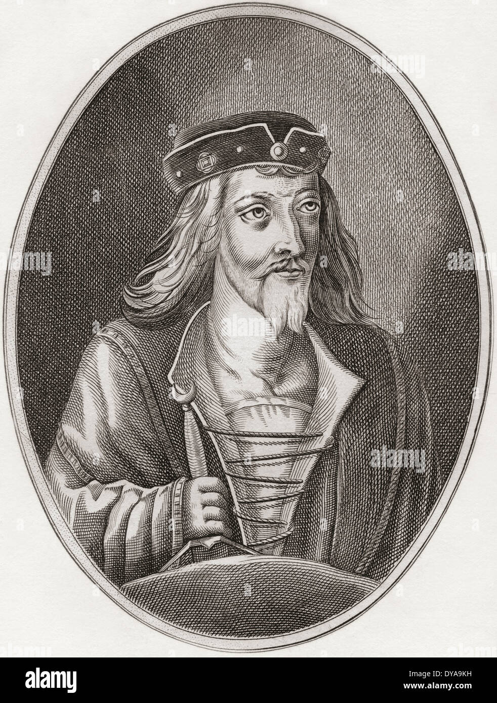 Giacomo I, re di Scozia, 1394 - 1437. Foto Stock