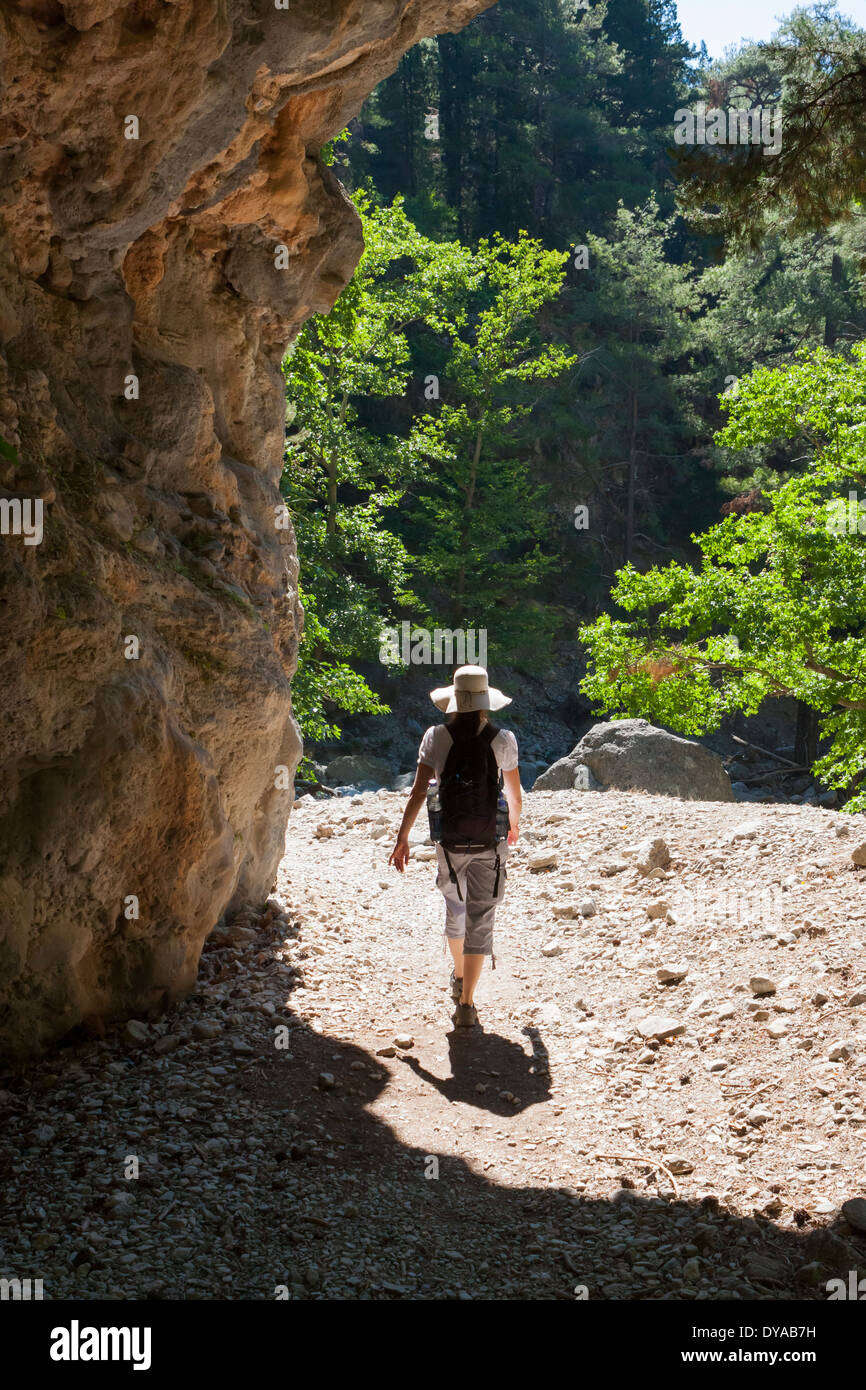 Escursionismo Foto Stock