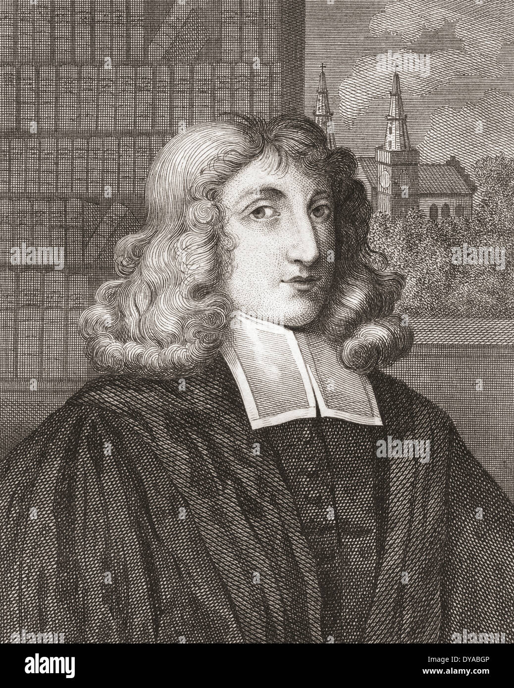 Henry Scougal, 1650-1678. Scottish teologo anglicano, ministro e l'autore. Foto Stock