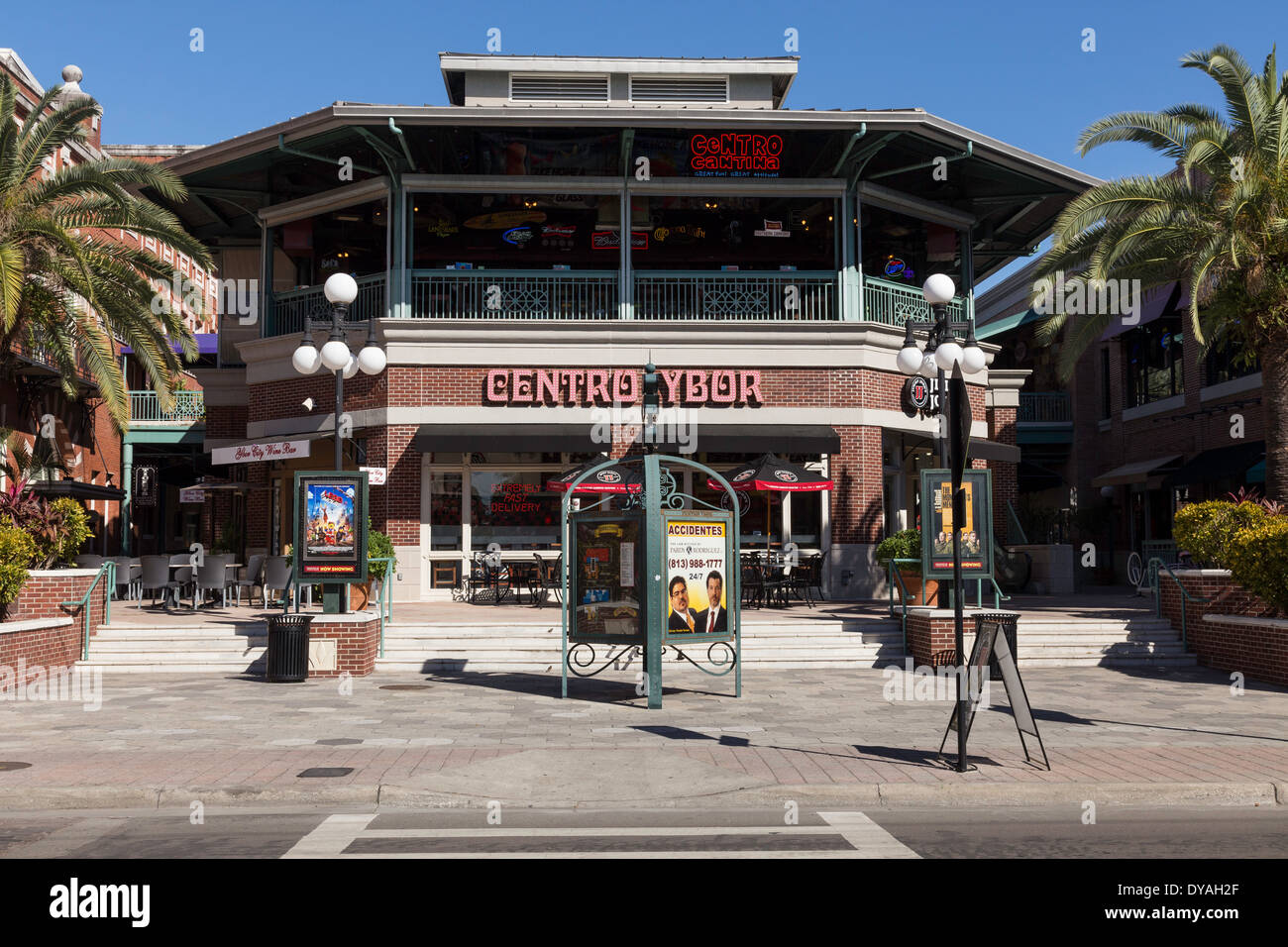 Centro Ybor Movie Theater, Ybor City, FL Foto Stock