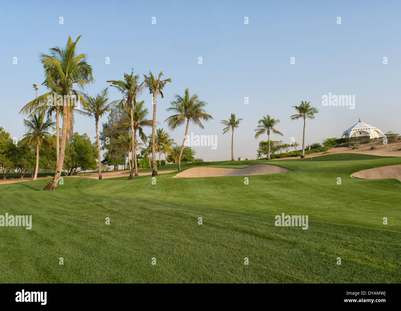 Immagine di Emirates Golf Club in Dubai EMIRATI ARABI UNITI Foto Stock