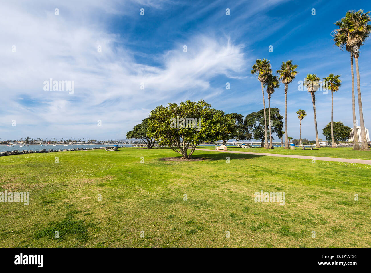 Mission Bay Park. San Diego, California, Stati Uniti. Foto Stock