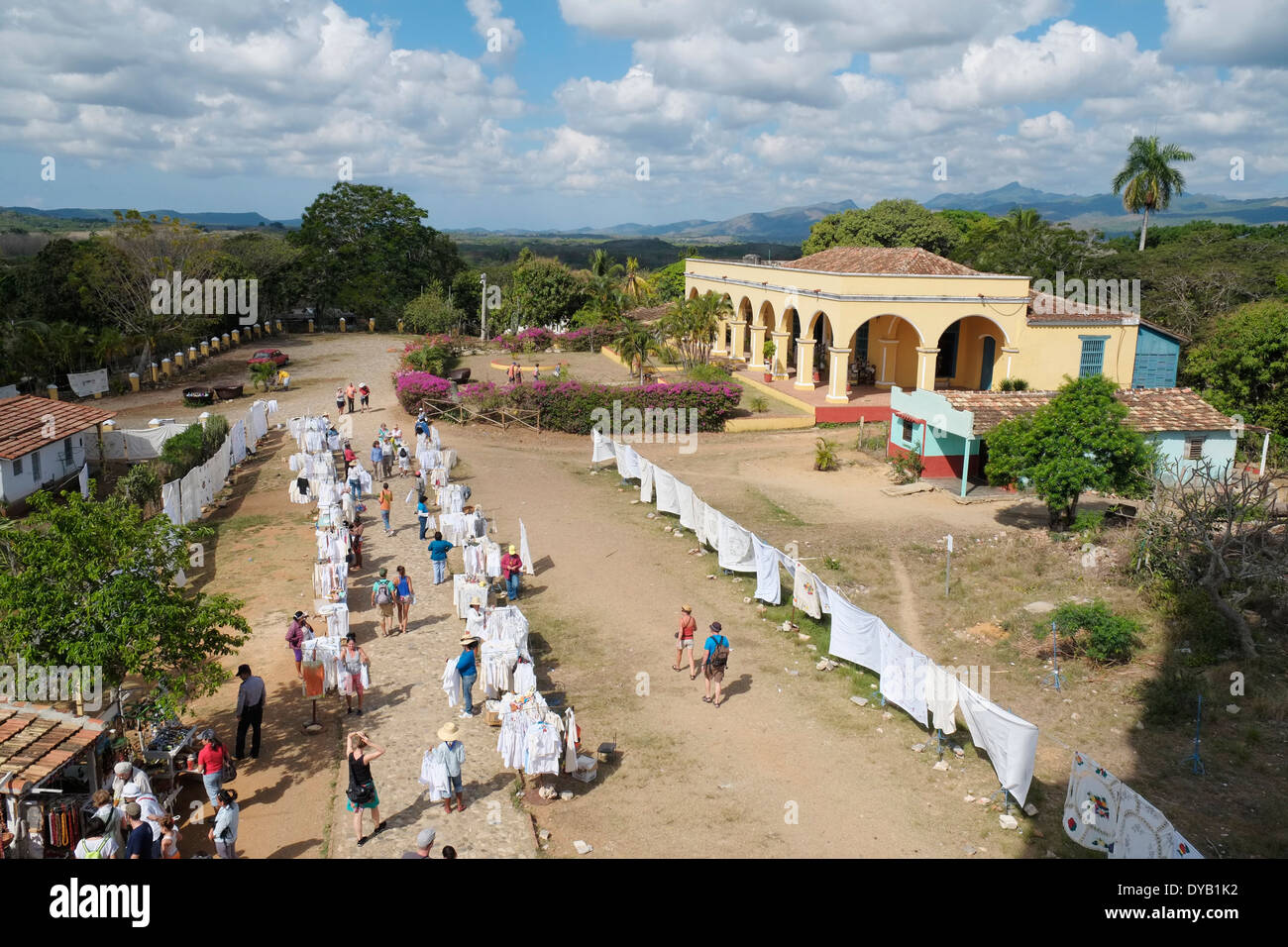 Il Manaca Iznaga piantagione di zucchero. Iznaga, Cuba. Foto Stock