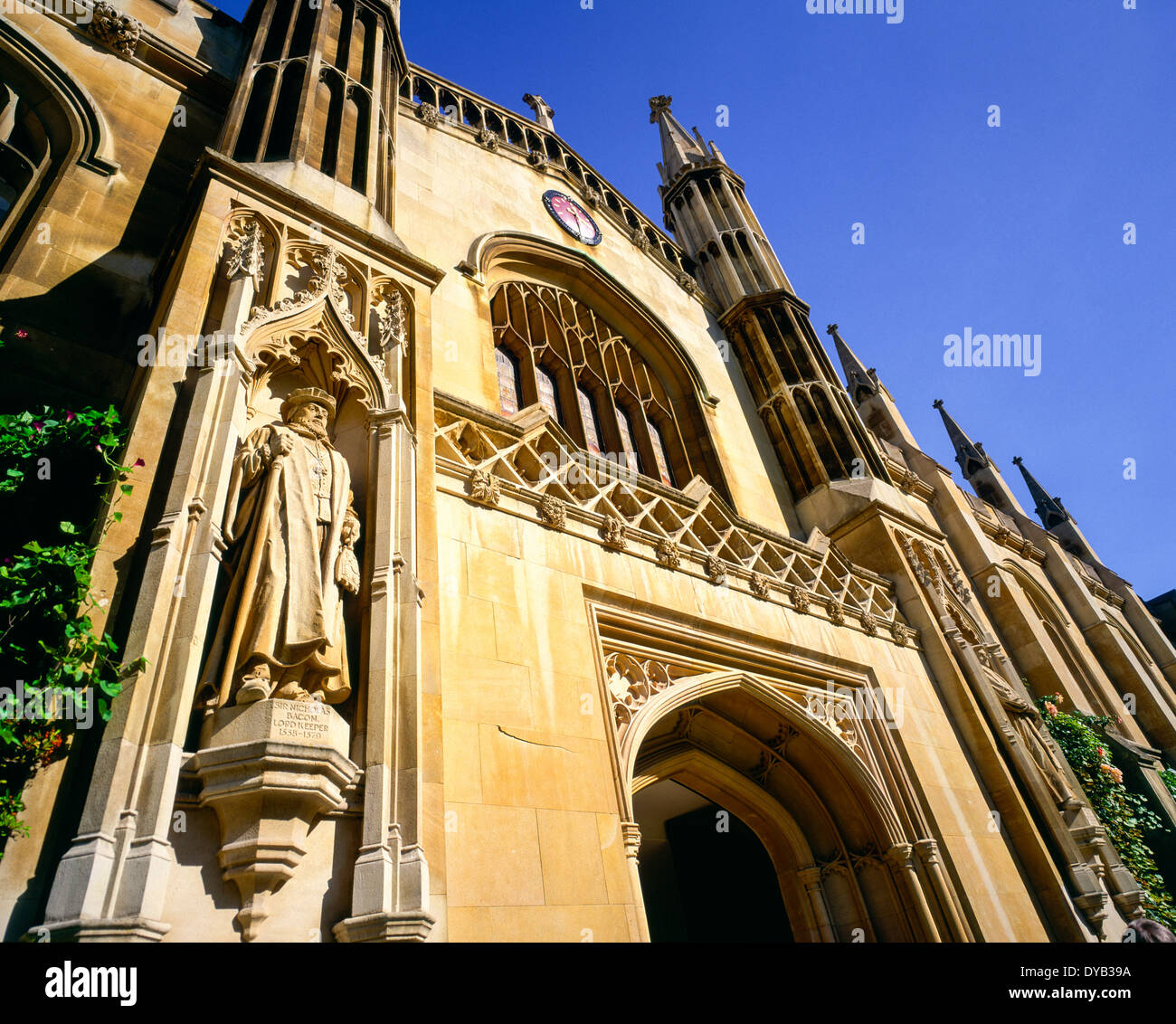 Il Corpus Christi College di Cambridge University Cambridgeshire England Regno Unito Foto Stock