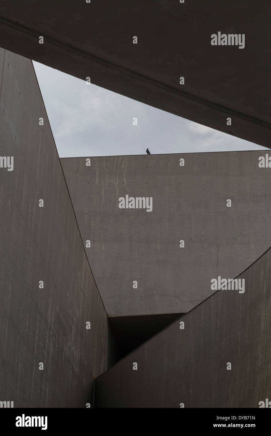 Intorno al MAXXI, il museo di arte del XXI secolo Foto Stock