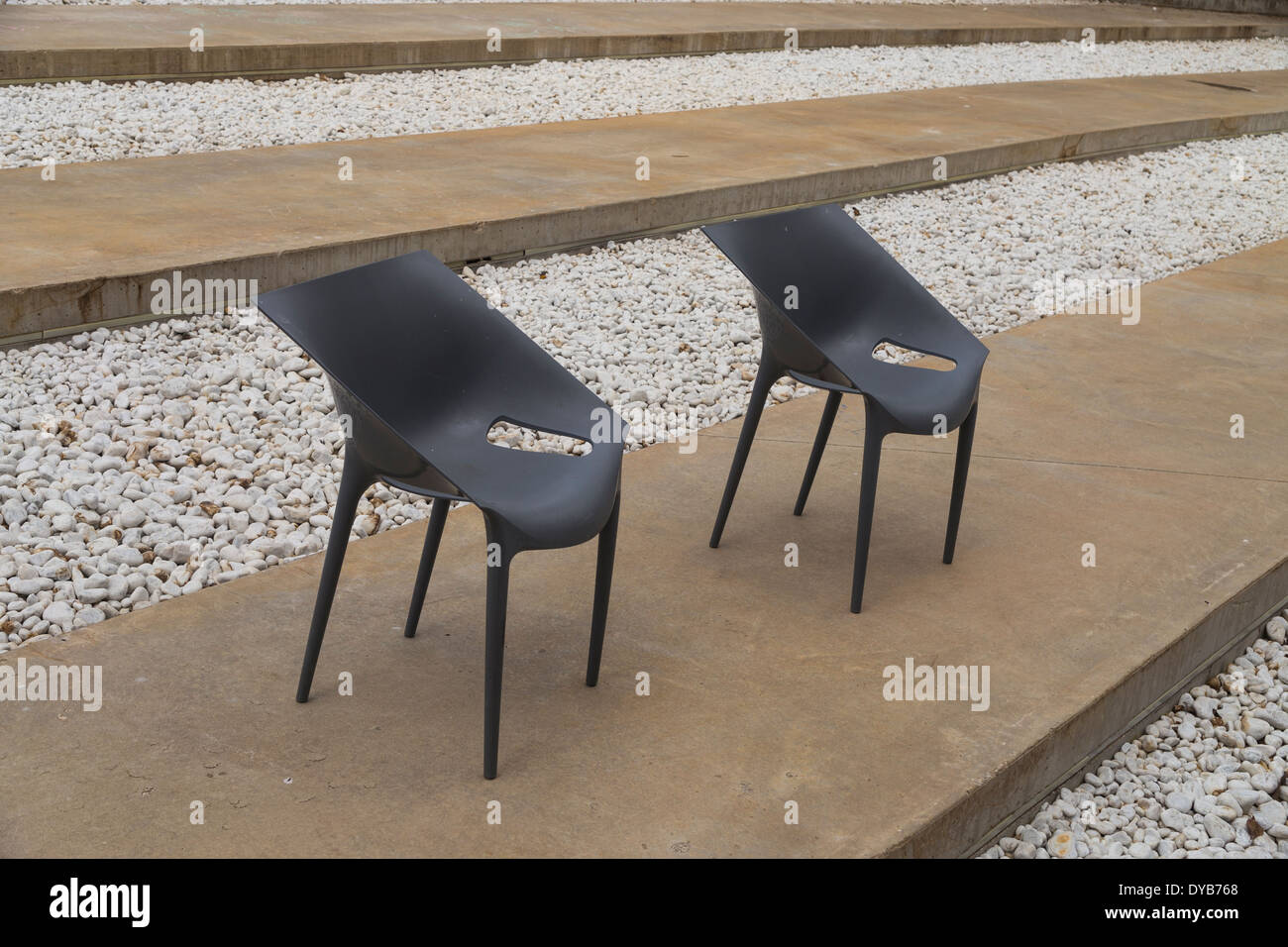 Intorno al MAXXI, il museo di arte del XXI secolo Foto Stock