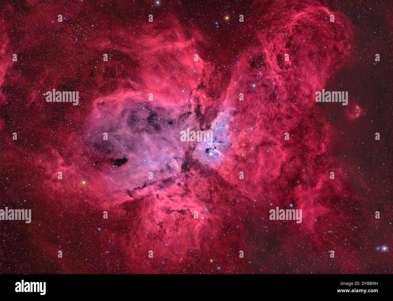 NGC 7332, l'Eta Carinae Nebula. Foto Stock