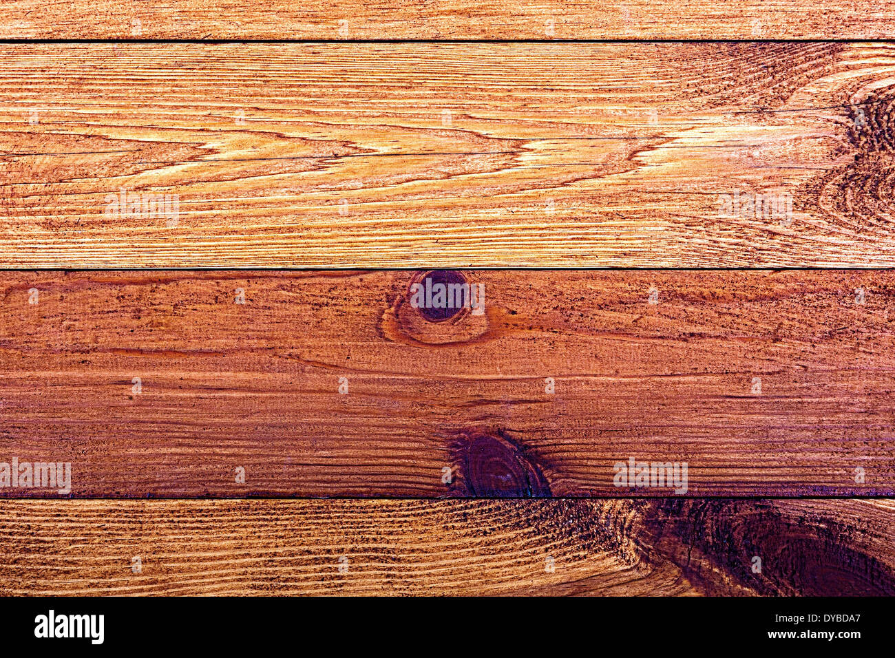 La plancia, un sfondo di legno o texture Foto Stock