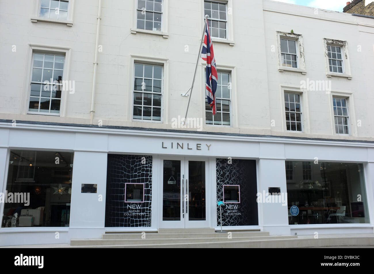 Linley negozio di arredamento pimilico Road London SW1 uk 2014 Foto Stock