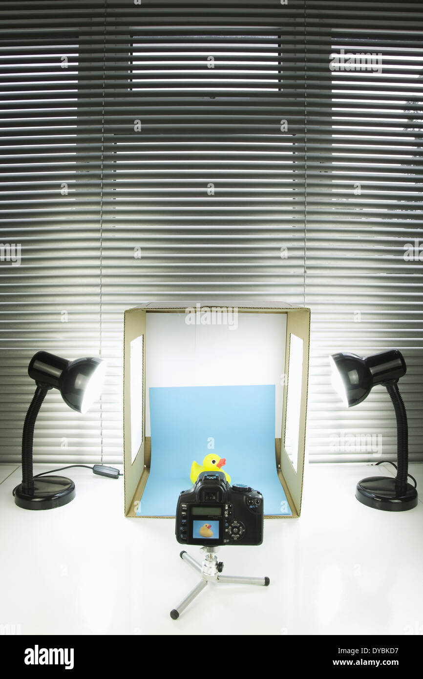 A buon mercato Home Studio fotografico Foto Stock