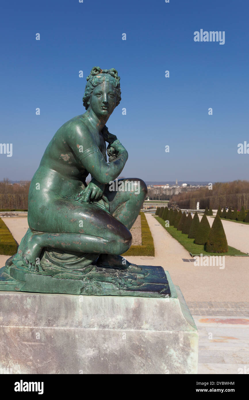 Giardini del Palazzo di Versailles, Yvelines, Francia Foto Stock