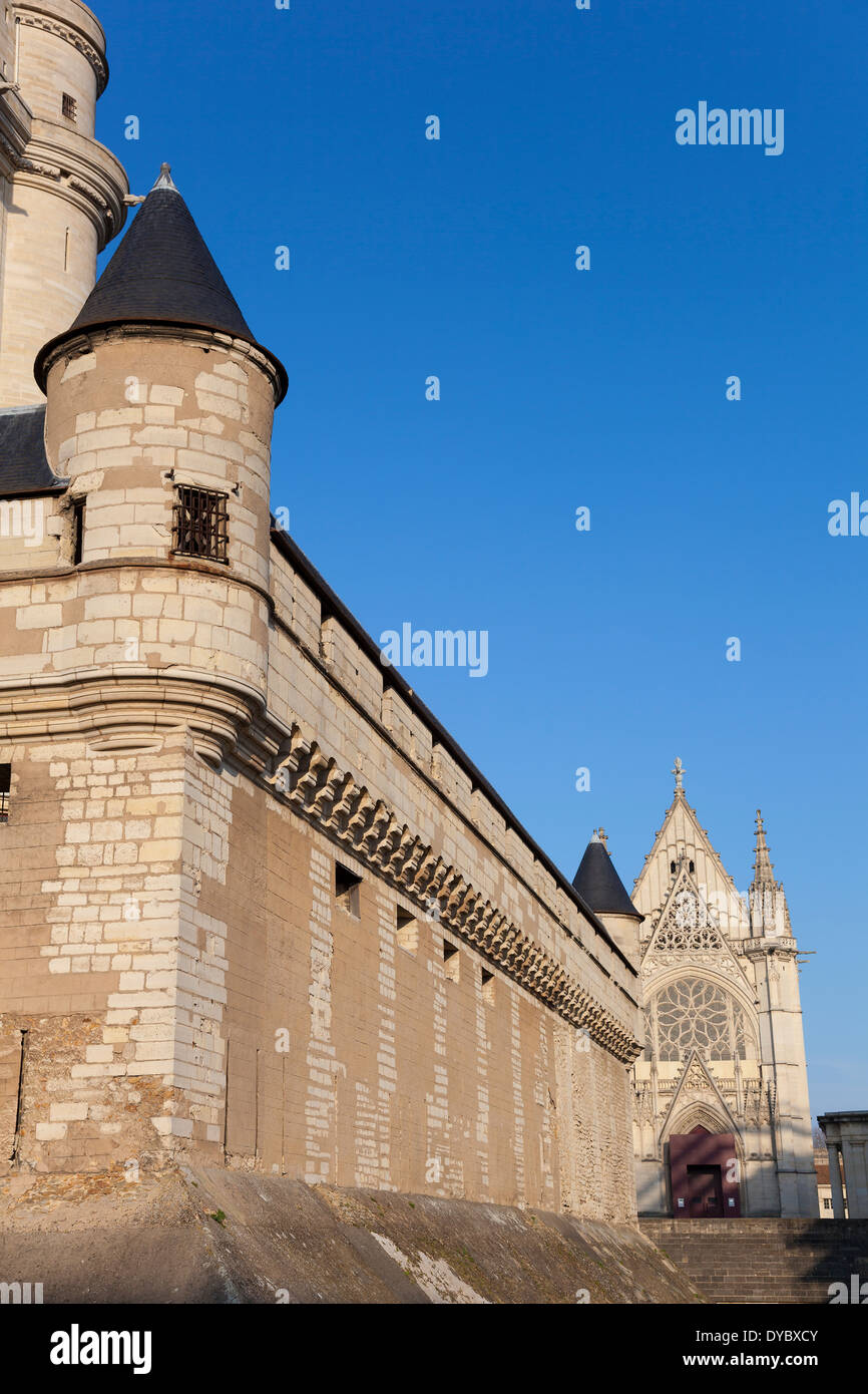 Il castello di Vincennes, Parigi, Ile-de-France, Francia Foto Stock