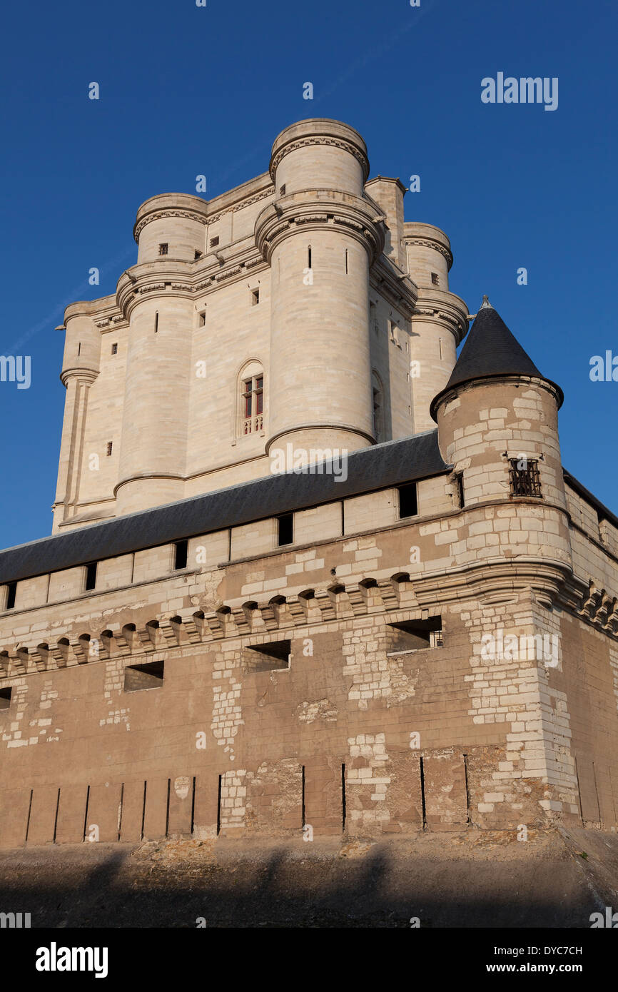 Il castello di Vincennes, Parigi, Ile-de-France, Francia Foto Stock