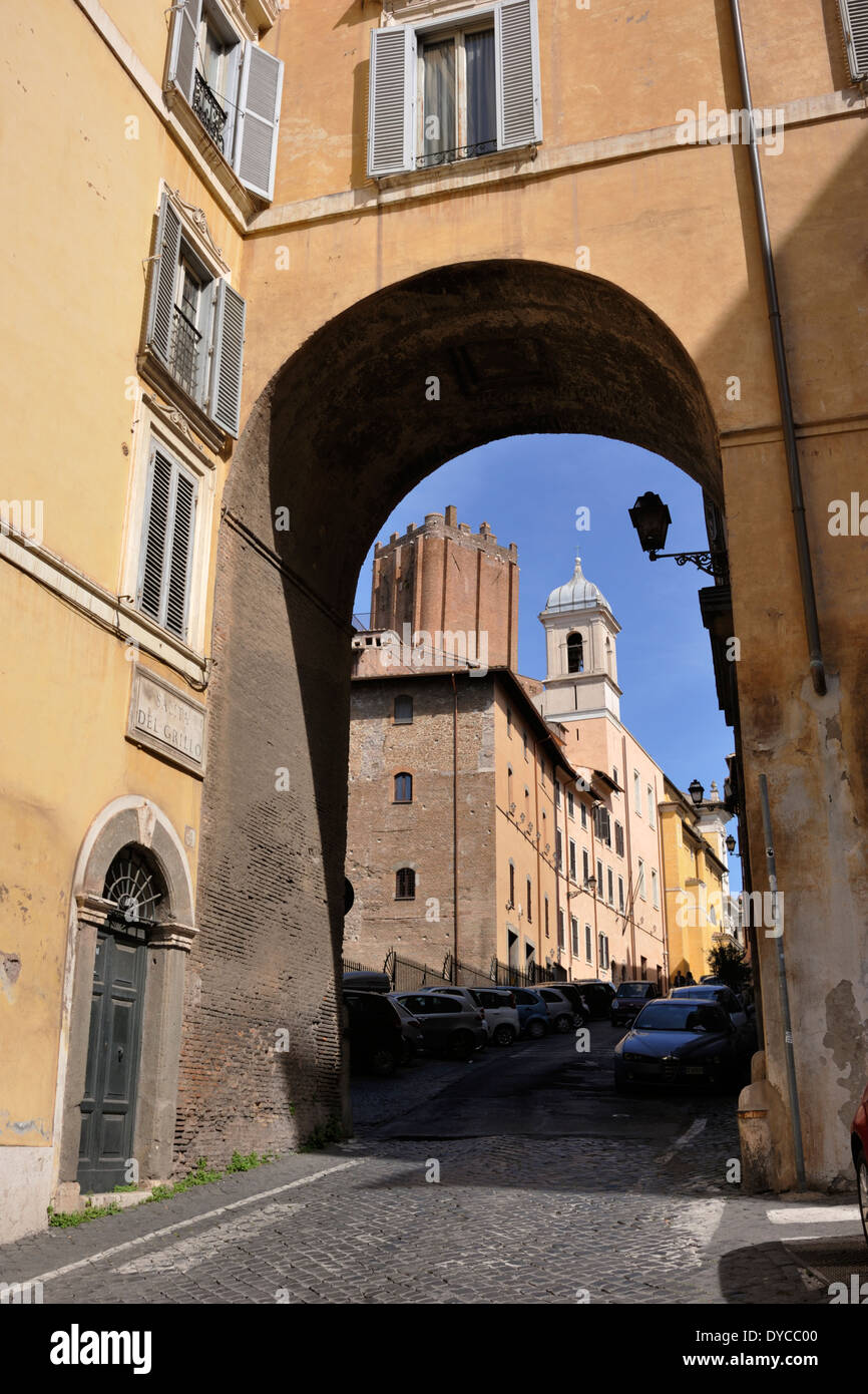 Italia, Roma, salita del Grillo, palazzo del grillo Foto stock - Alamy