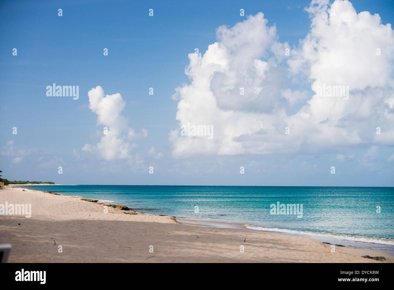 Dorsch beach, altrimenti noto come castello di sabbia spiaggia, sull'isola di ST CROIX, U. S. Isole Vergini. Foto Stock