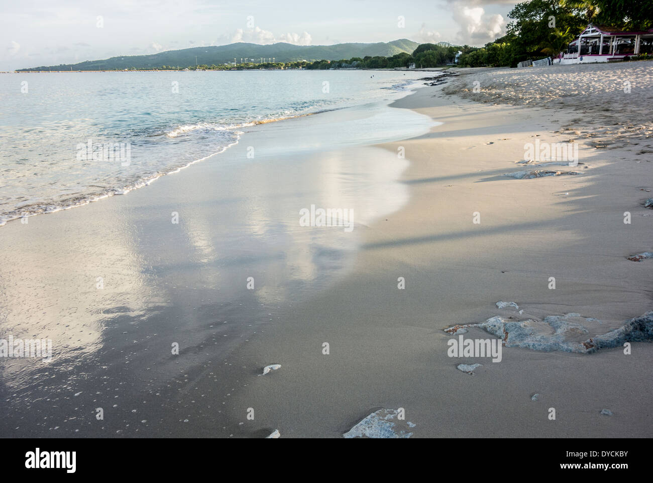 Sandcastle Beach sull'isola di ST CROIX, U. S. Isole Vergini. Foto Stock