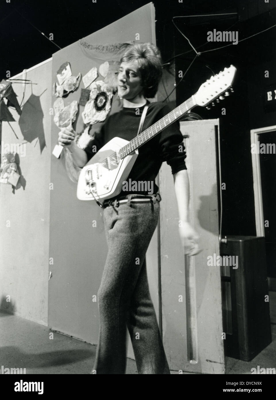ROD STEWART su Pronto,costante,ANDARE nel novembre 1964 per promuovere il suo primo singolo "Good Morning Little Schoolgirl' Photo Tony Gale Foto Stock