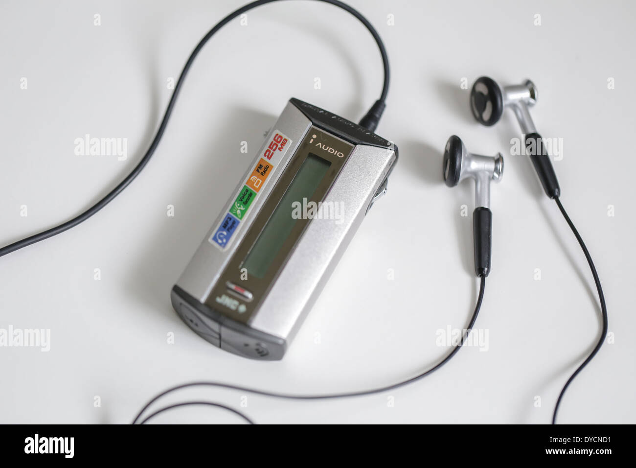 Lettore musicale mp3 Foto Stock