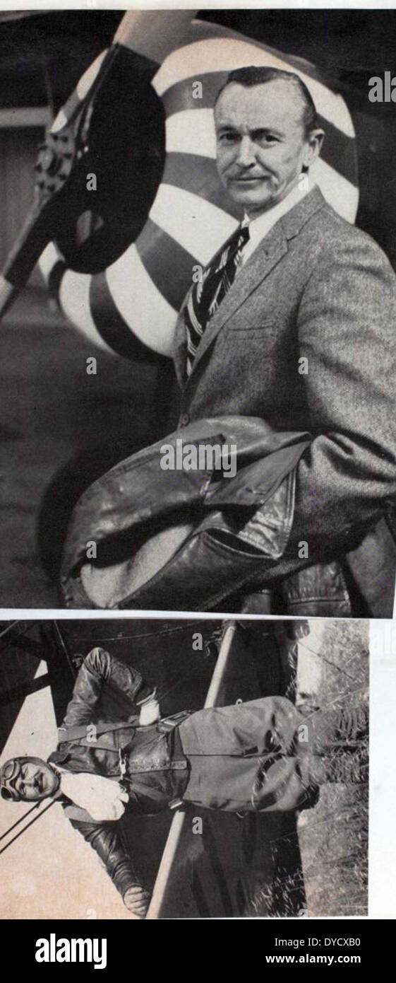 La foto dell'album AL-50 cattura i momenti storici dell'aviazione, mostrando i principali aerei e le pietre miliari dell'aviazione che sono state significative durante la sua era. Foto Stock