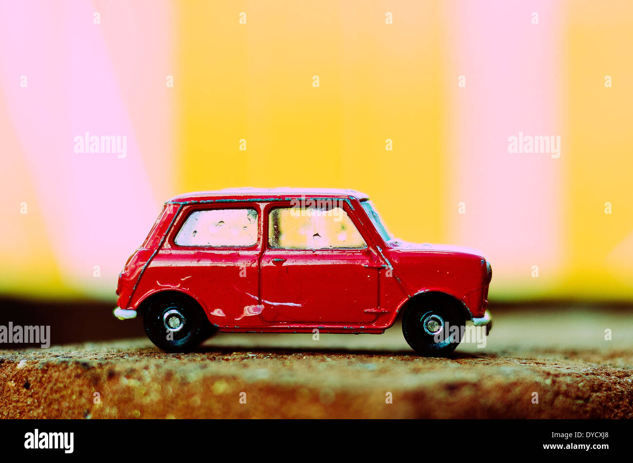 Mini automobile del giocattolo Foto Stock