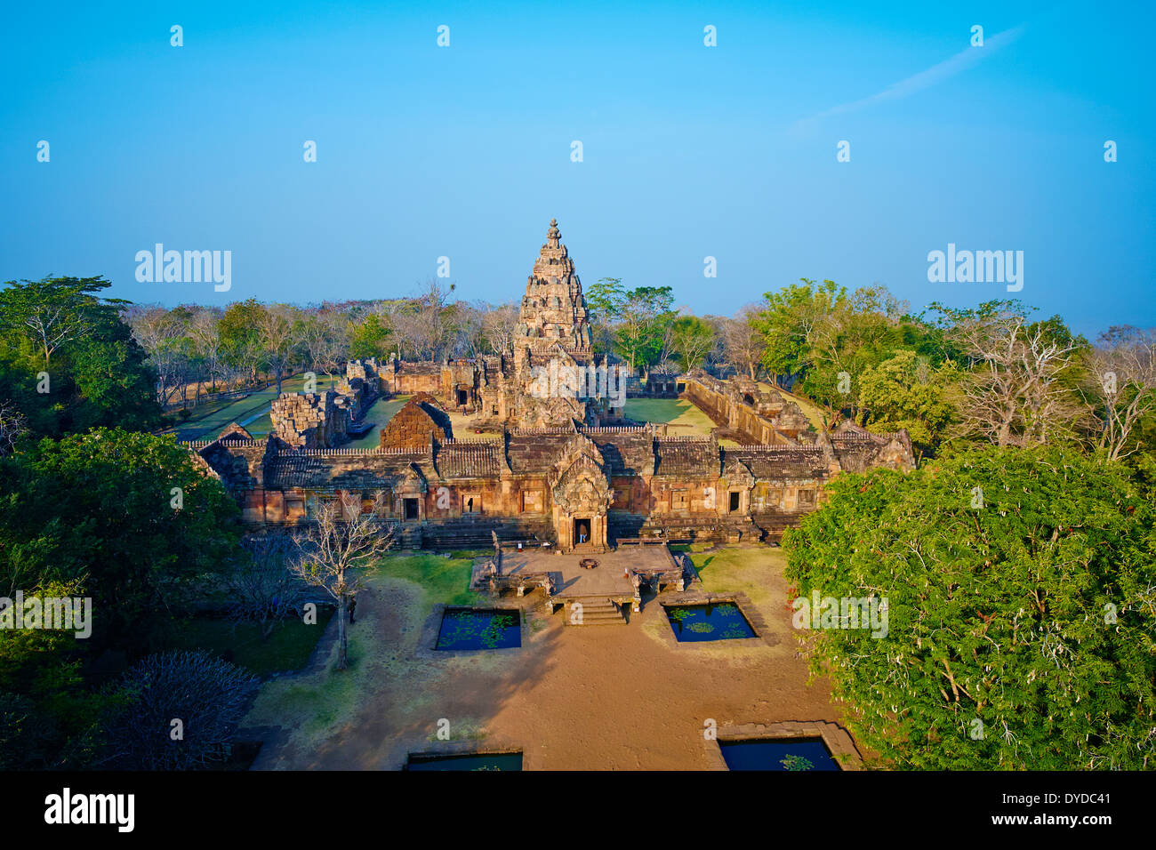Thailandia, Buriram provincia, Phnom Rung tempio Foto Stock