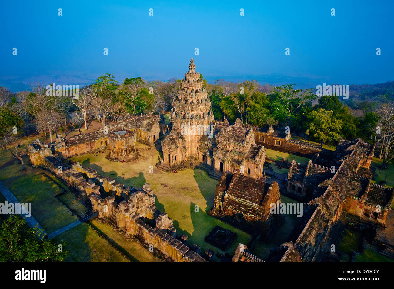Thailandia, Buriram provincia, Phnom Rung tempio Foto Stock