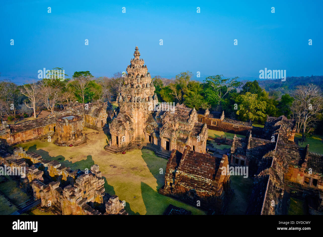 Thailandia, Buriram provincia, Phnom Rung tempio Foto Stock