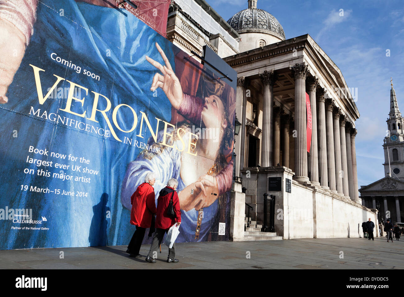 Veronese mostra presso la Galleria Nazionale. Foto Stock