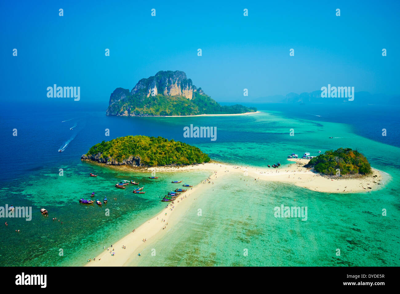 Thailandia, provincia di Krabi, Ko vasca e ko Poda island Foto stock - Alamy
