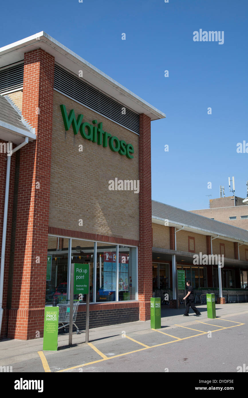 Waitrose supermercato esterno. Foto Stock