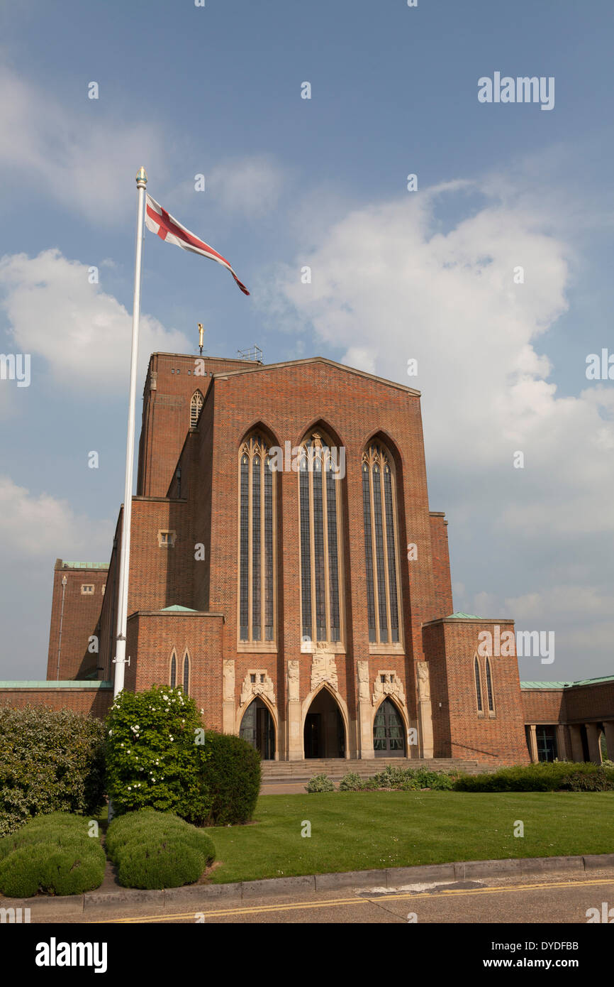 Vista esterna della Cattedrale di Guildford. Foto Stock