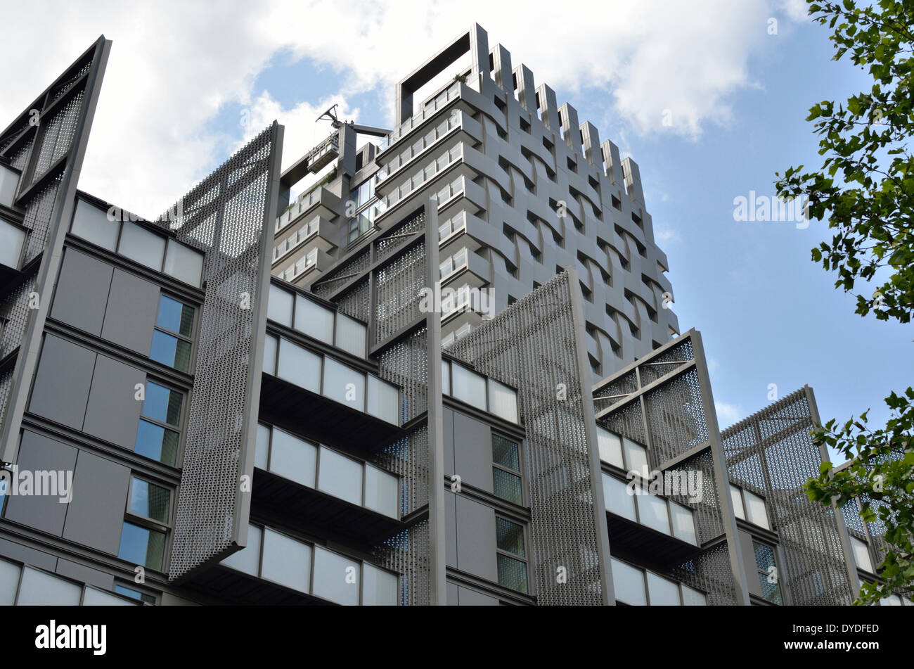 Regents posto a nord est del quadrante in Hampstead Road. Foto Stock