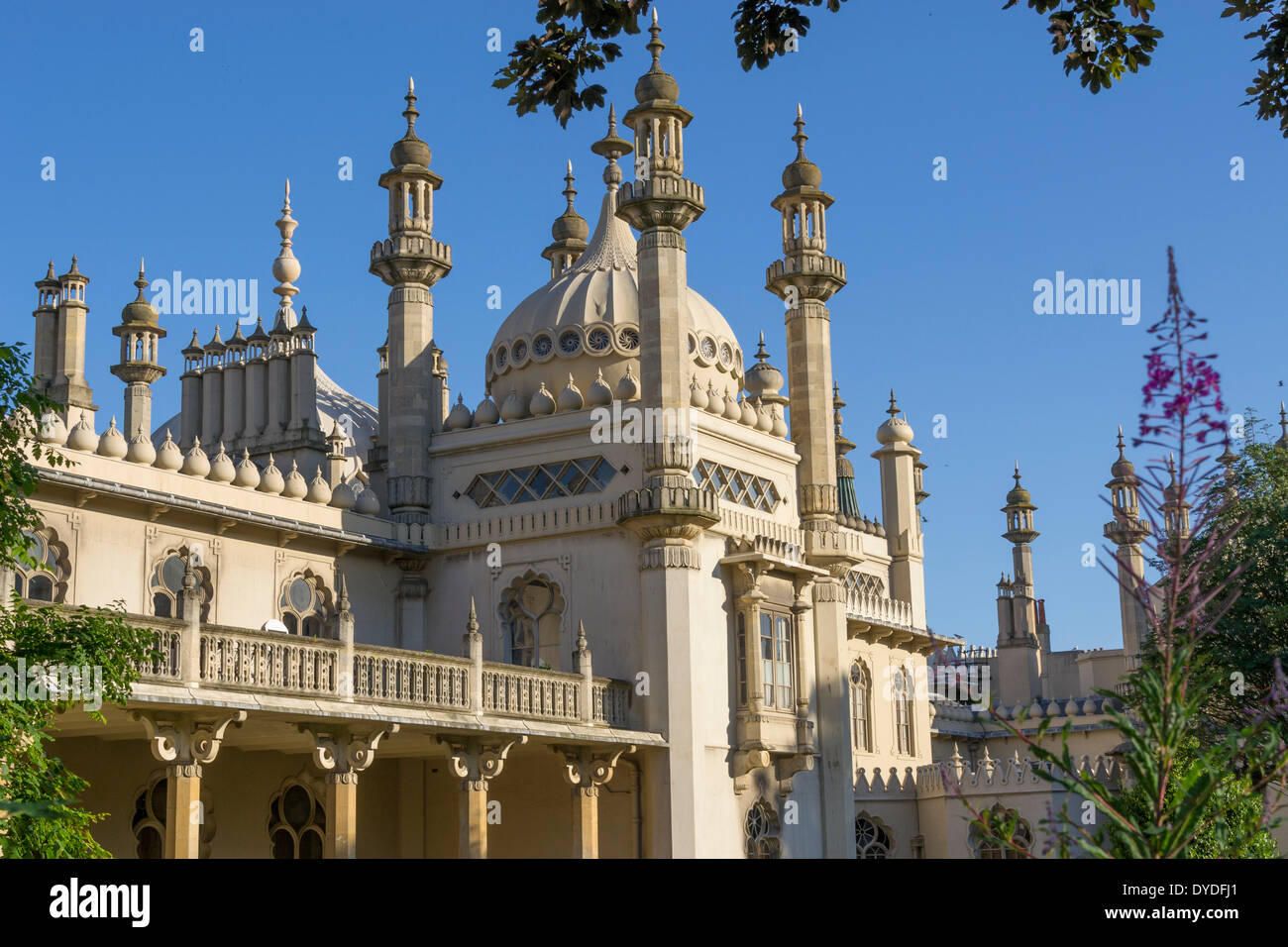 Una vista del Royal Pavilion in Brighton. Foto Stock