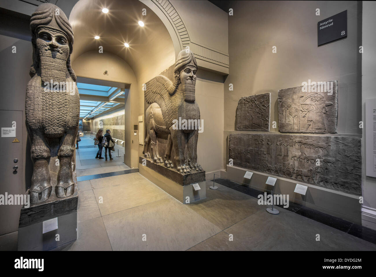 Egittologia nel British Museum. Foto Stock