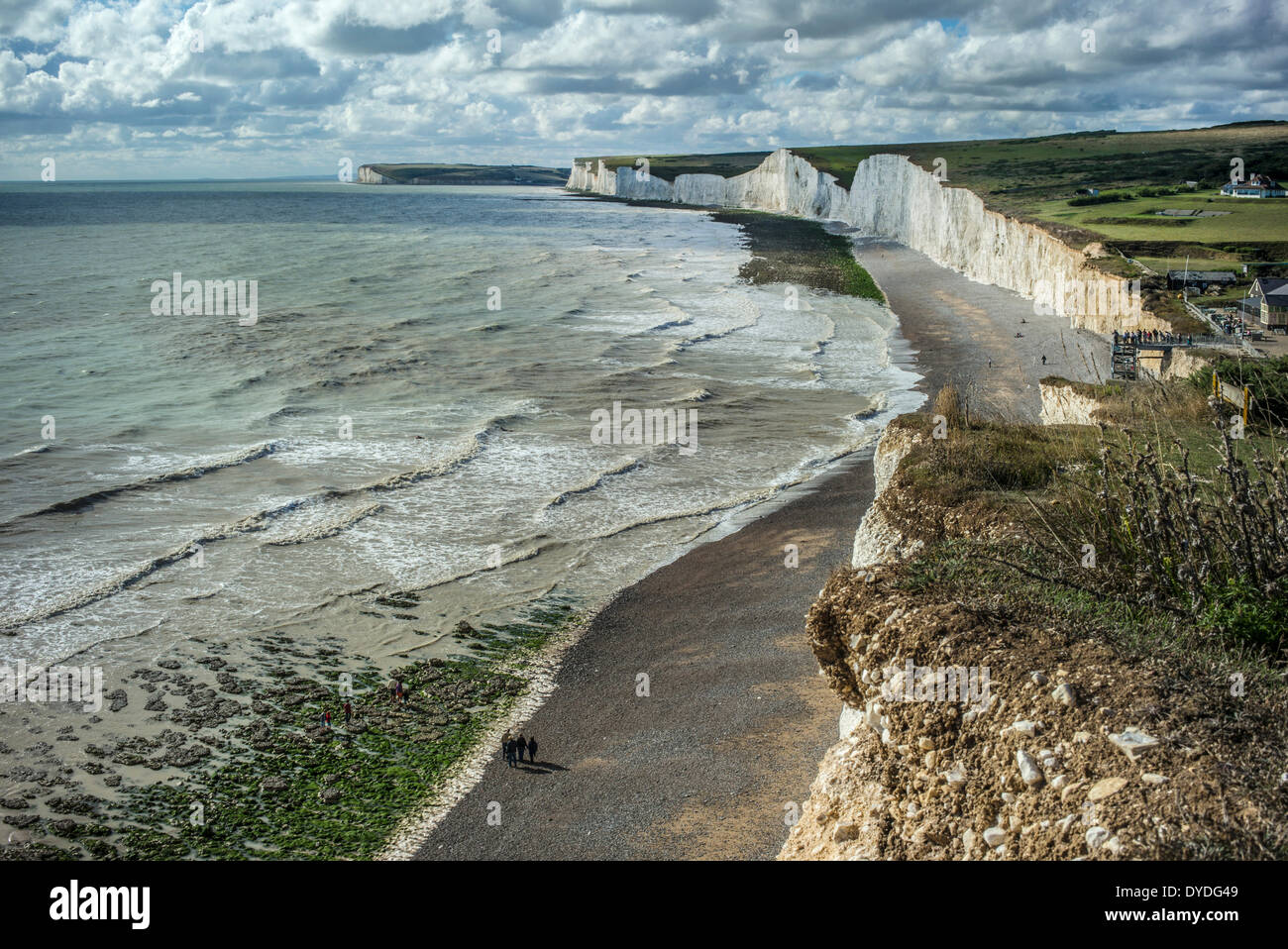 Severn sorelle Country Park in East Sussex. Foto Stock