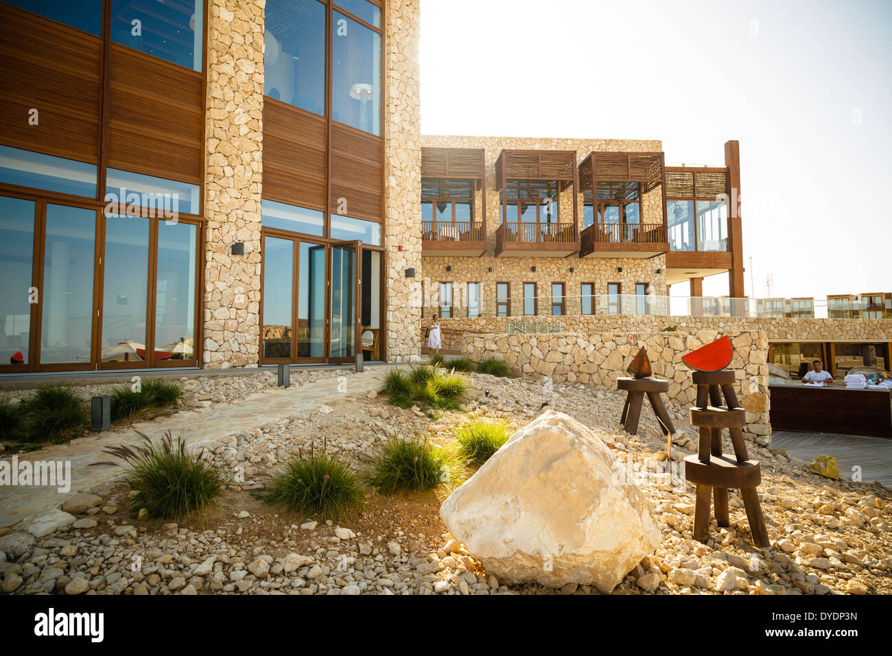 Beresheet hotel, Mitzpe Ramon, regione Negev, Israele. Foto Stock