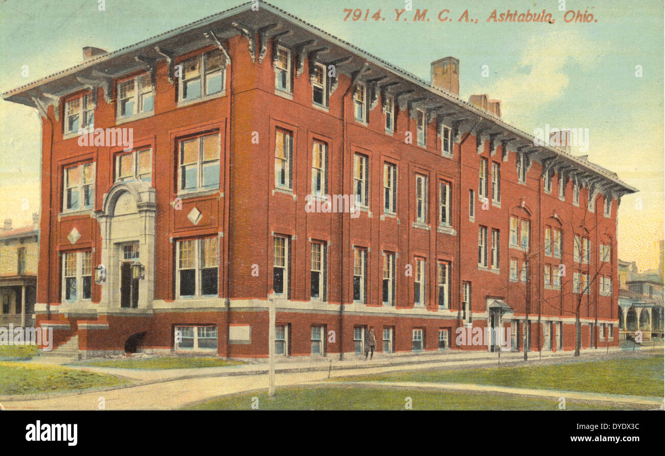 Y. M. C. A., Ashtabula, Ohio. Foto Stock