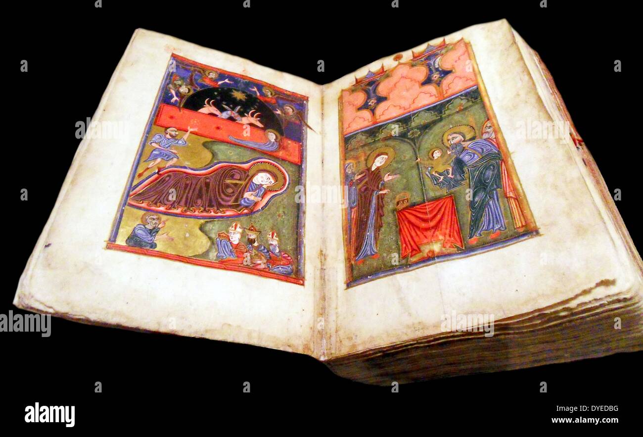 Quattro Vangeli in lingua armena 1434 Foto Stock