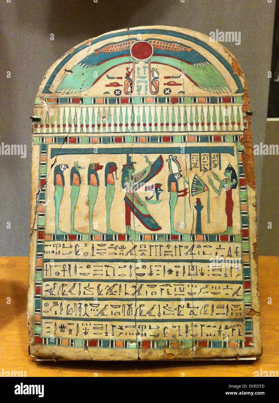 Stela della padrona di casa, Tabiemmut 750 A.C. Foto Stock