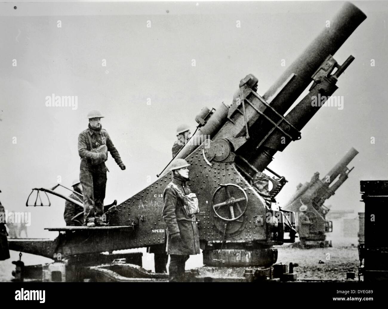 Corazzate britanniche in Francia circa 1944. La Seconda Guerra Mondiale Foto Stock