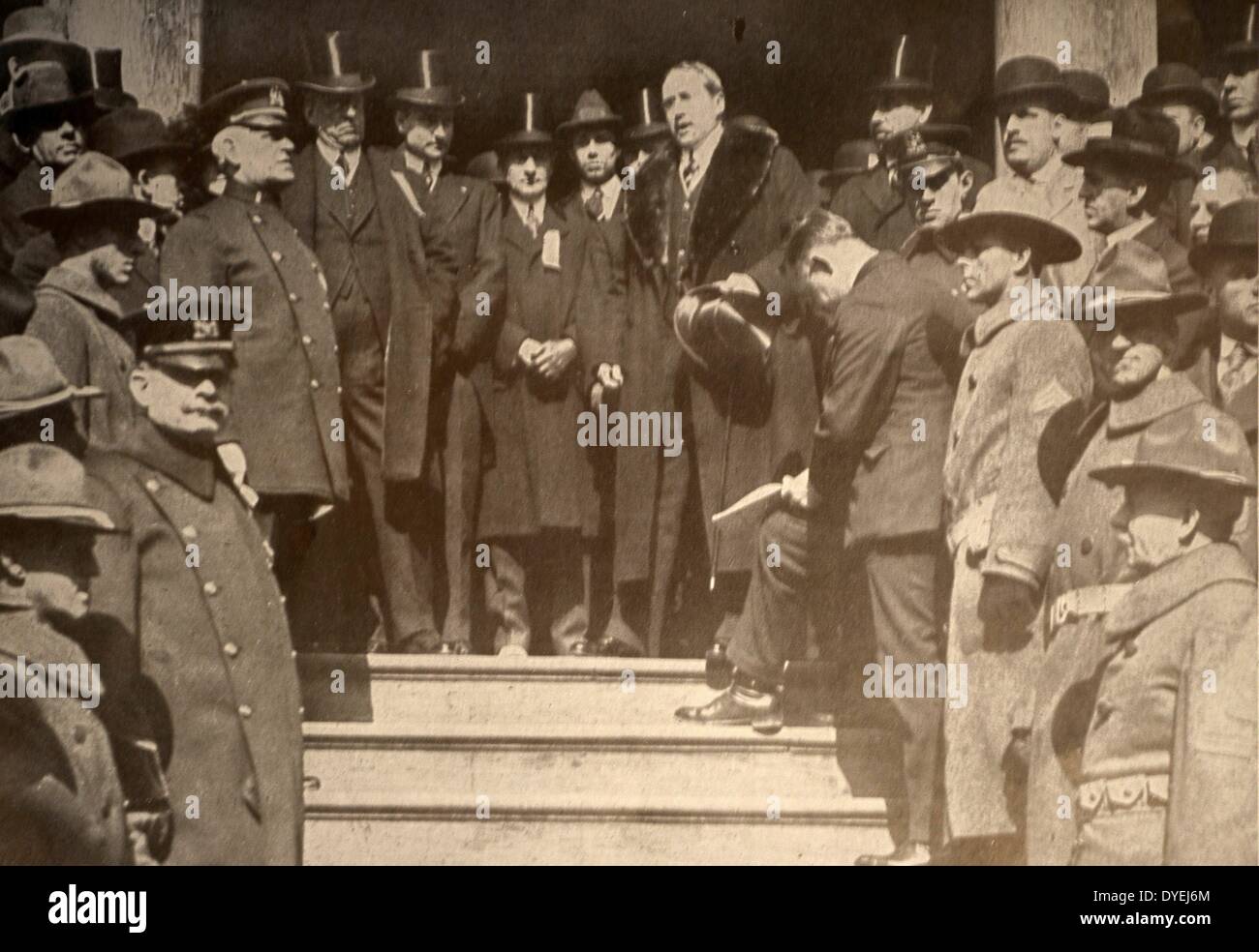 La prima guerra mondiale - James Watson Gerard (25 agosto 1867 - 6 settembre 1951) Stati Uniti avvocato e diplomatico. Dopo essere stato chiesto di lasciare la Germania nel 1917 come rappresentante statunitense in tale paese Foto Stock