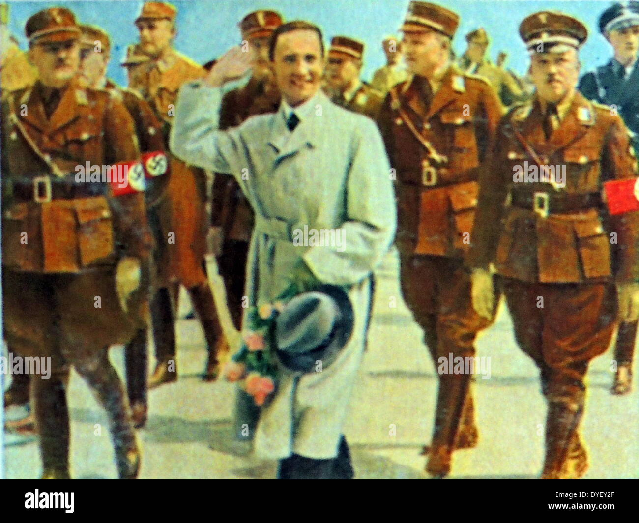 Paul Joseph Goebbels 29 Ottobre 1897 - 1 maggio 1945 era un uomo politico tedesco e Reich il ministro della Propaganda Foto Stock