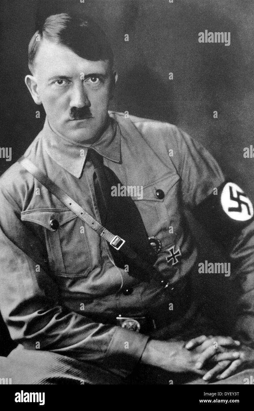 Hitler in 1928/29 Foto Stock