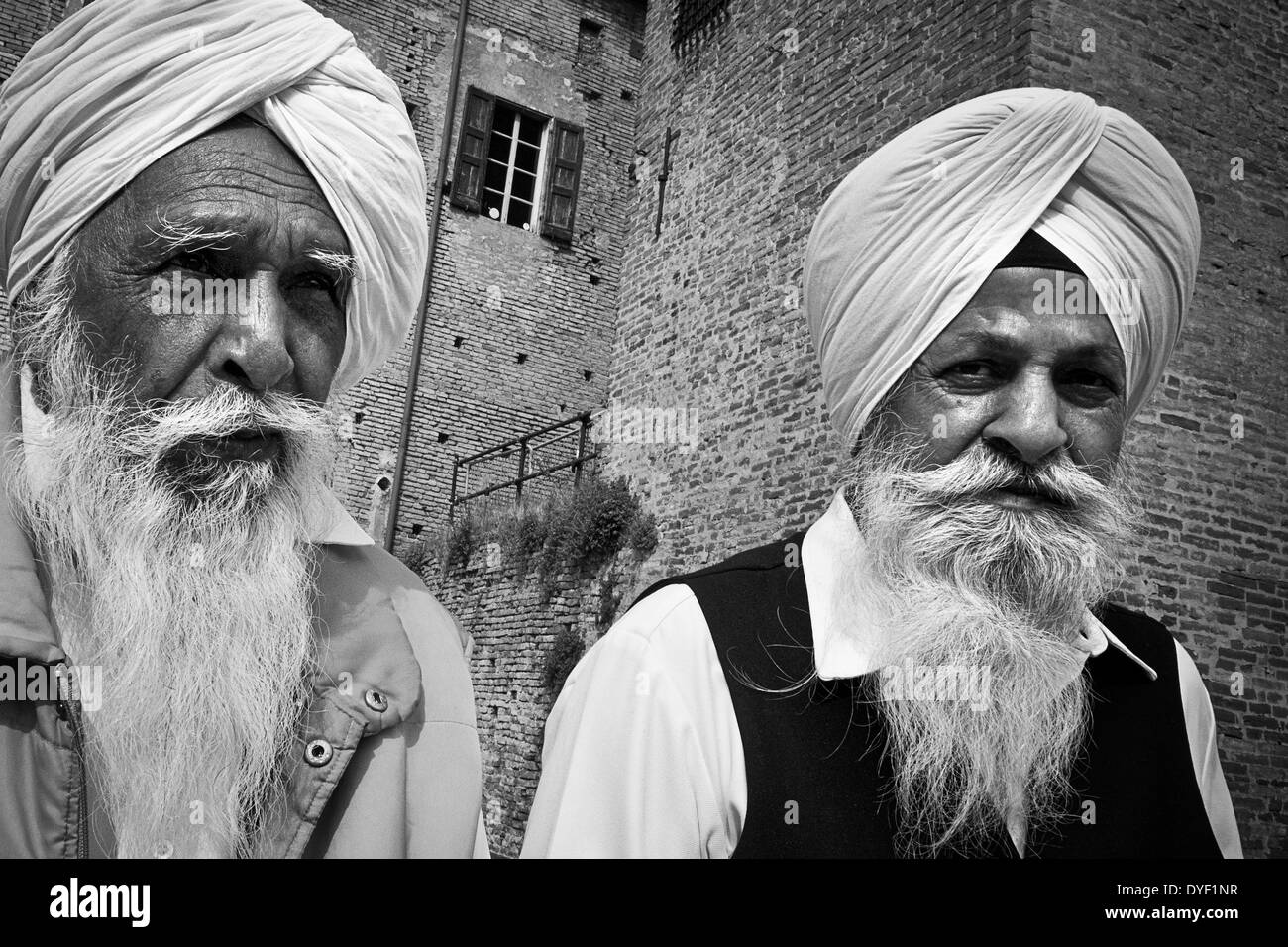 L'Italia, Emilia Romagna, Novellara, Baisakhi festival Foto Stock